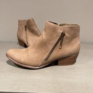 Esprit Beige Booties, size 8.5